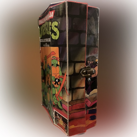 Vintage 1990s Teenage Mutant Ninja Turtles Carrying Case - Picture 3 of 7